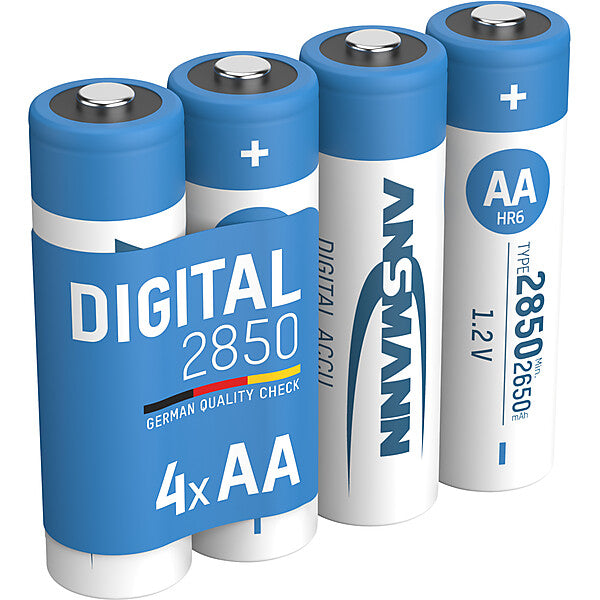 ANSMANN Akku Mignon Digital NiMH AA 2850mAh 5035092 VE4 Bli